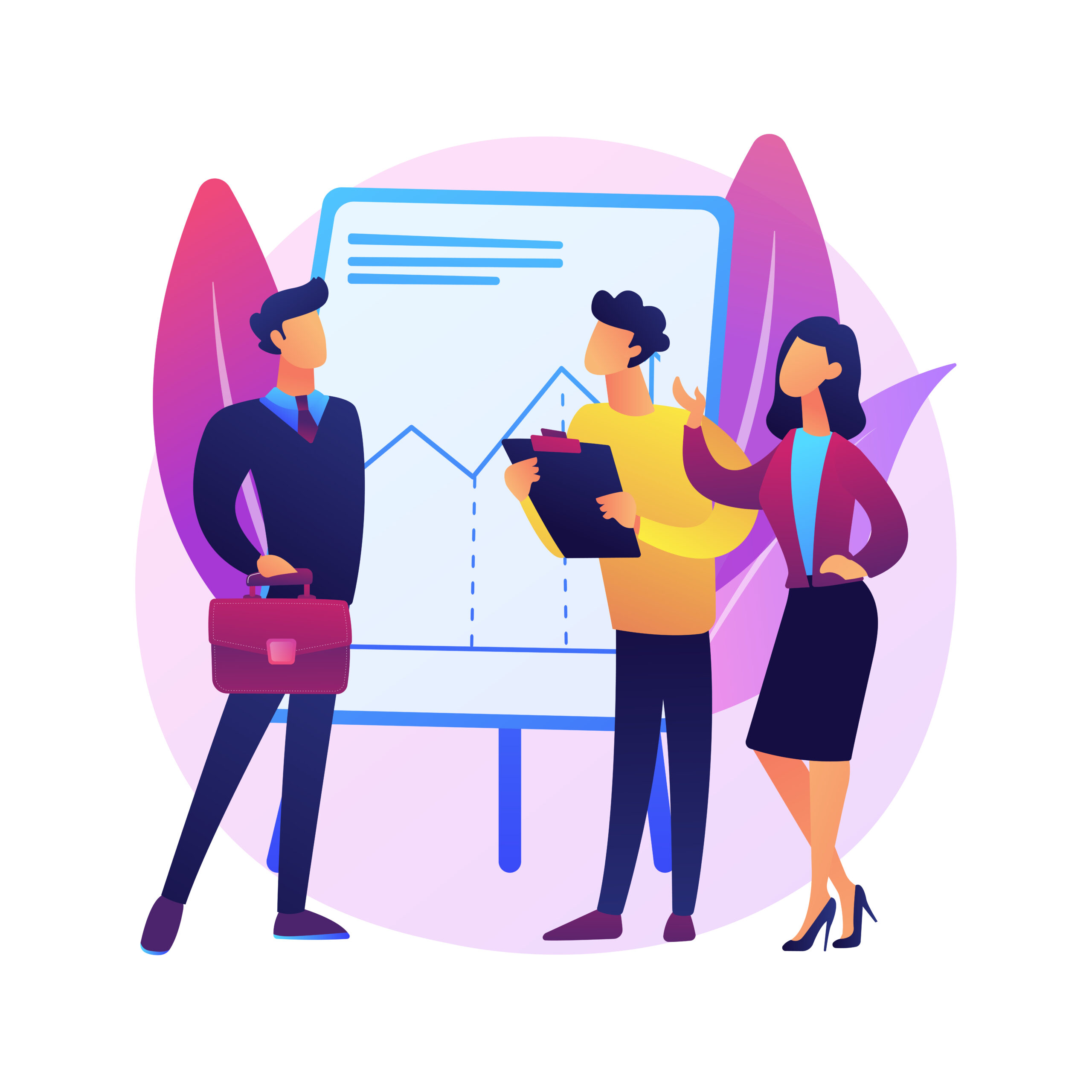 Generation X abstract concept vector illustration. Middle age, parents, work-life balance, strong professional, cold war, personal computing, pay off debt, stable saving plan abstract metaphor.